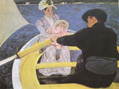 Mary Cassatt The Boating Party (mk09)